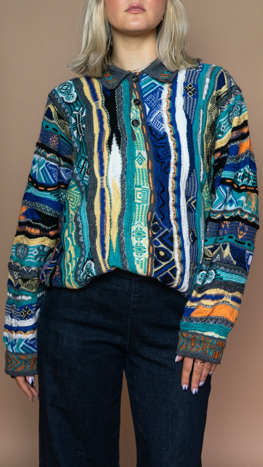 '90s COOGI JUMPER - Size L